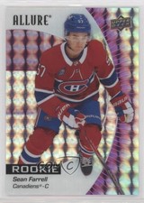 2023-24 Upper Deck Allure Rookies Purple Diamond 8/10 Sean Farrell #143 1hq7