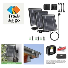 3 Pack Solar Panel Compatible with Blink Outdoor 4 4th Gen/Blink Outdoor 3rd ...