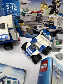 LEGO City Police LOT High Speed Police Chase 60042 K9 Van 7285 ATM Robbers 7279