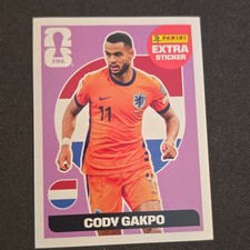 Panini FIFA World Cup 2026 Extra Sticker Cody Gakpo #11 Netherlands BASE