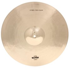 Wuhan 16-inch Western Medium Thin Crash Cymbal 3-pack