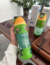 Termo Owala De 32oz 24oz Botella Freesip Acero Inoxidable Rose Verde Termo Owala De 32oz 24oz Botella Freesip Acero Inoxidable Rose Verde