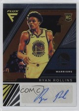 2022-23 Panini Flux Flux Rookie Signatures Ryan Rollins #FRS-RYR Auto 04dh