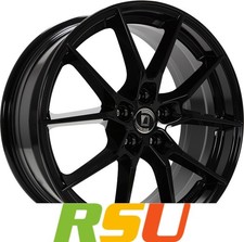 4x Diewe Alla neros 8.5x20" ET30 LK5 112 ML 66.6 Alufelgen 20 Zoll
