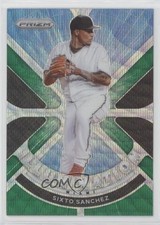 2021 Panini Prizm Illumination Green Wave Prizm Sixto Sanchez #IL-2 0jg3
