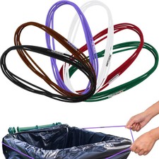 6 Pieces Trash Can Rubber Bands, Suitable for 60-98 Gallon Trash Cans,Perimeter