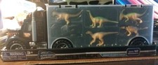 dinosaur transport carrier truck toy set , large truck that acts as a carrying