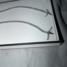 10ct White Gold 1.50 Carat Tennis Bracelet