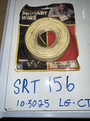 #ad #ad Whitco 60189 Automotive Products 50 Ft Primary White Wire 18 Gauge Wire $3.00