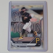 ⚾️🔥2025 Topps Now Paul Skenes NL Cy Young Award Winner OS-4 Pirates /20071