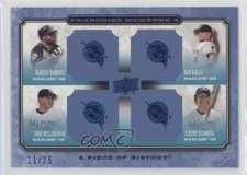 2008 A Piece of History Blue 11/25 Hanley Ramirez Dan Uggla Josh Willingham hg6