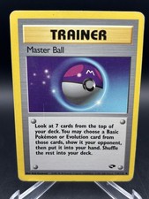 Master Ball 116/132 Unlimited Uncommon Gym Challenge Pokemon Damaged on eBay