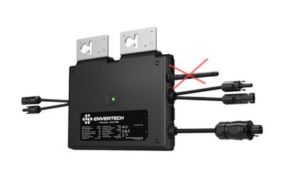 Envertech EVT800 Zweimodul-Mikro-Wechselrichter, 50 Hz / 60 Hz, IP67 
