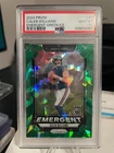 2024 Panini Prizm Caleb Williams Emergent Green Ice Prizm (RC) Chicago Bears