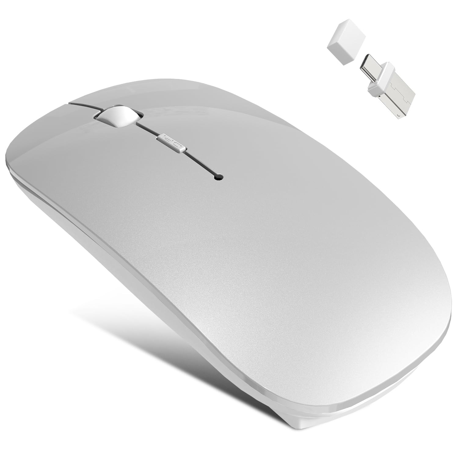 Wireless Bluetooth Mouse Compatible with MacBook Air Pro and Laptop