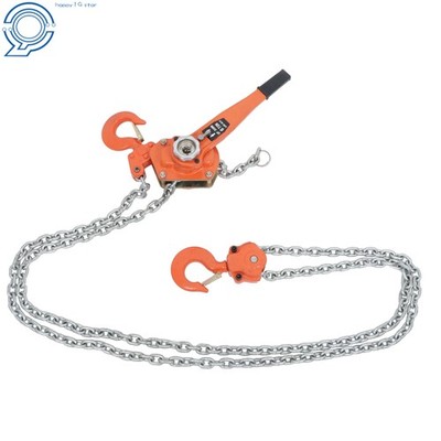 10FT Lifter Block Chain Hoist G80 Alloy Steel Ratchet Hoist 13200lb Capacity