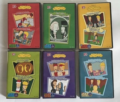 MTV Beavis and Butt-Head Best Of DVD Lot 6 Time Life Volumes