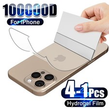 Back Protector For iPhone 16 15 14 13 12 11 X 8 Pro Max Plus Rear Hydrogel Film