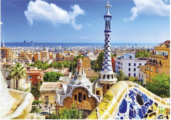 Puzzle (500 T.) Park GüEll In Barcelona (Dinotoys) Neu/Ovp-image