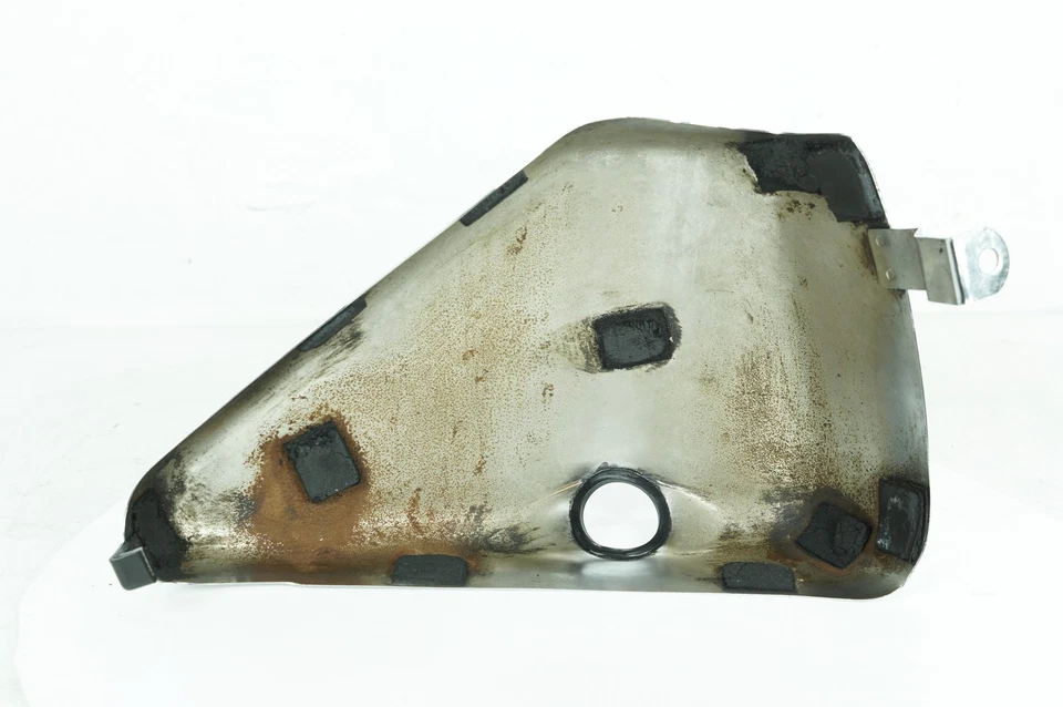 00 Harley Sportster XL1200 C Custom OEM Right Fairing Side Oil Tank Cover Chrome - Image 2 of 4