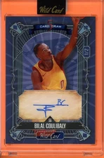 Bilal Coulibaly Auto 1/2 2024 Wild Card 5 Card Draw #5CDC-BCA