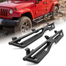 Running Boards For 2007-2018 Jeep Wrangler Jk Unlimited 4 Door 6 Side Step Bars Running Boards For 2007-2018 Jeep Wrangler Jk Unlimited 4 Door 6 Side Step Bars