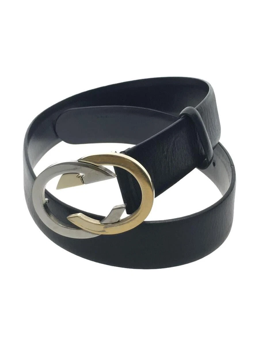 Ceinture GUCCI cuir noir 479610