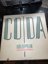 Led Zeppelin - Coda Vinyl LP - 1982 Swan Song 825102-D