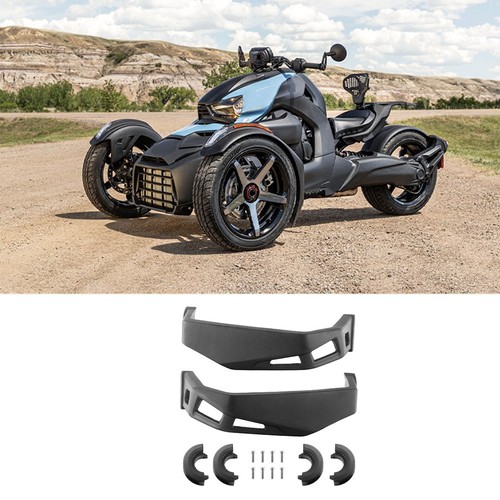 Black Aluminum Handguards Hand Guards Kit For Ryker 600 900 Sport 219400998 - Picture 14 of 24
