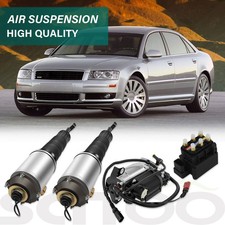 For Audi A8 Quattro D3 Front Air Strut Assemblies Air Compressor Valve Block