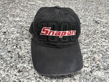 VINTAGE Snap-on Tools 2000 Black Corduroy Adjustable Hat Cap Choko Rare