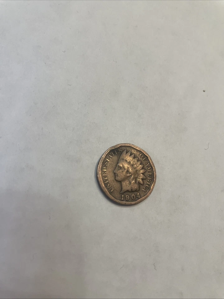 1904 Indian Head Penny Rare Error!! - Image 2 of 4