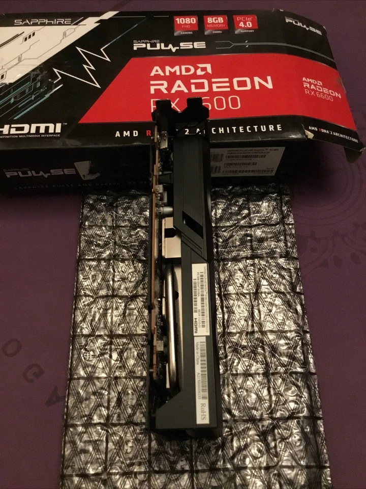 SAPPHIRE PULSE Radeon RX 6600 8GB GDDR6 Scheda Grafica (11310-01-20G) - Immagine 2 di 2