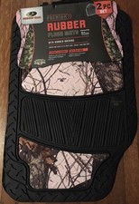 Mossy Oak Premium Pink Camo Truck Suv Car Front Floor Mats Set 2 Nwt