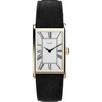 Timex 1976 Rectangle Reissue Quartz Watch Silver TW2Y56200