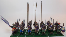 20 Painted 28mm Pike & Shotte Warlord Games ECW Infantry Regiment LOT A VGC