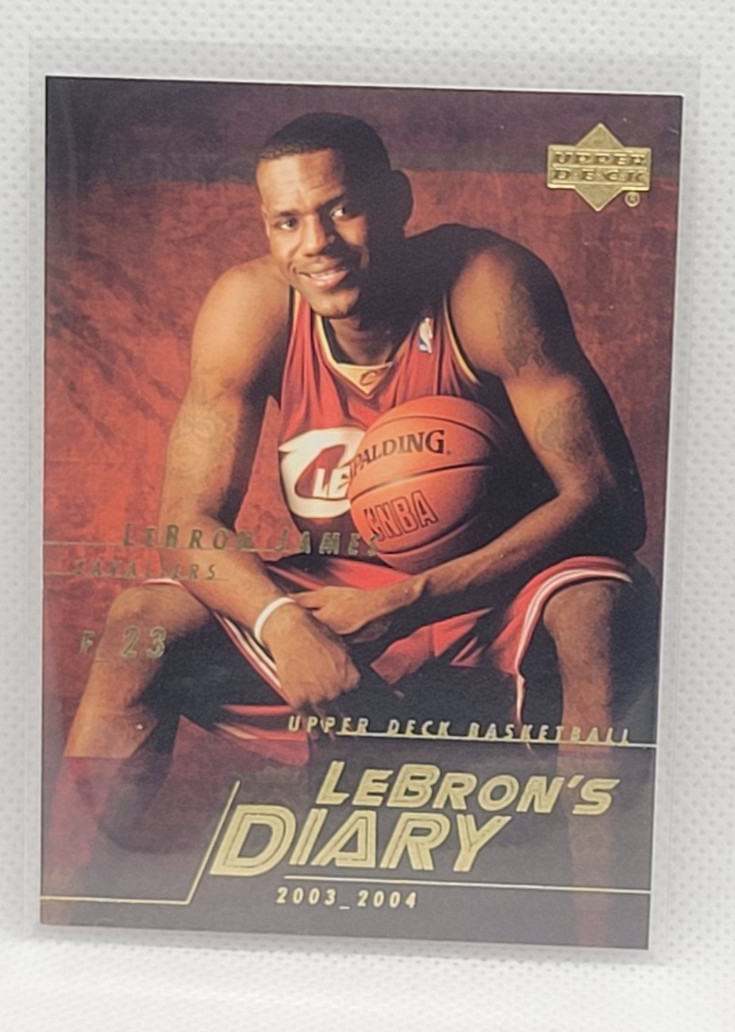 2003 Upper Deck LeBron James LeBron's Diary #LJ11
