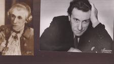 Charles DULLIN LOT PHOTOGRAPHIE auf CARTE 14*10 und ORIGINAL