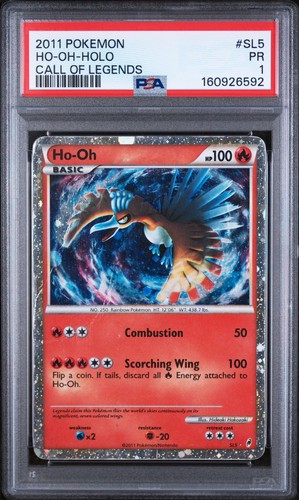 Ho-Oh graded PSA 1 for sale on eBay