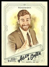 2018 Topps Allen & Ginter A&G #205 Scott Rogowsky Comedian and Quiz Show Host