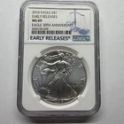 2016 American Silver Eagle NGC MS69 ER 30th Anniversary. *No Reserve*