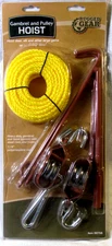 Pulley Rope Rugged Gear Gambrel Hoist System Deer Hog Elk 440lb 'New in  Pkg"