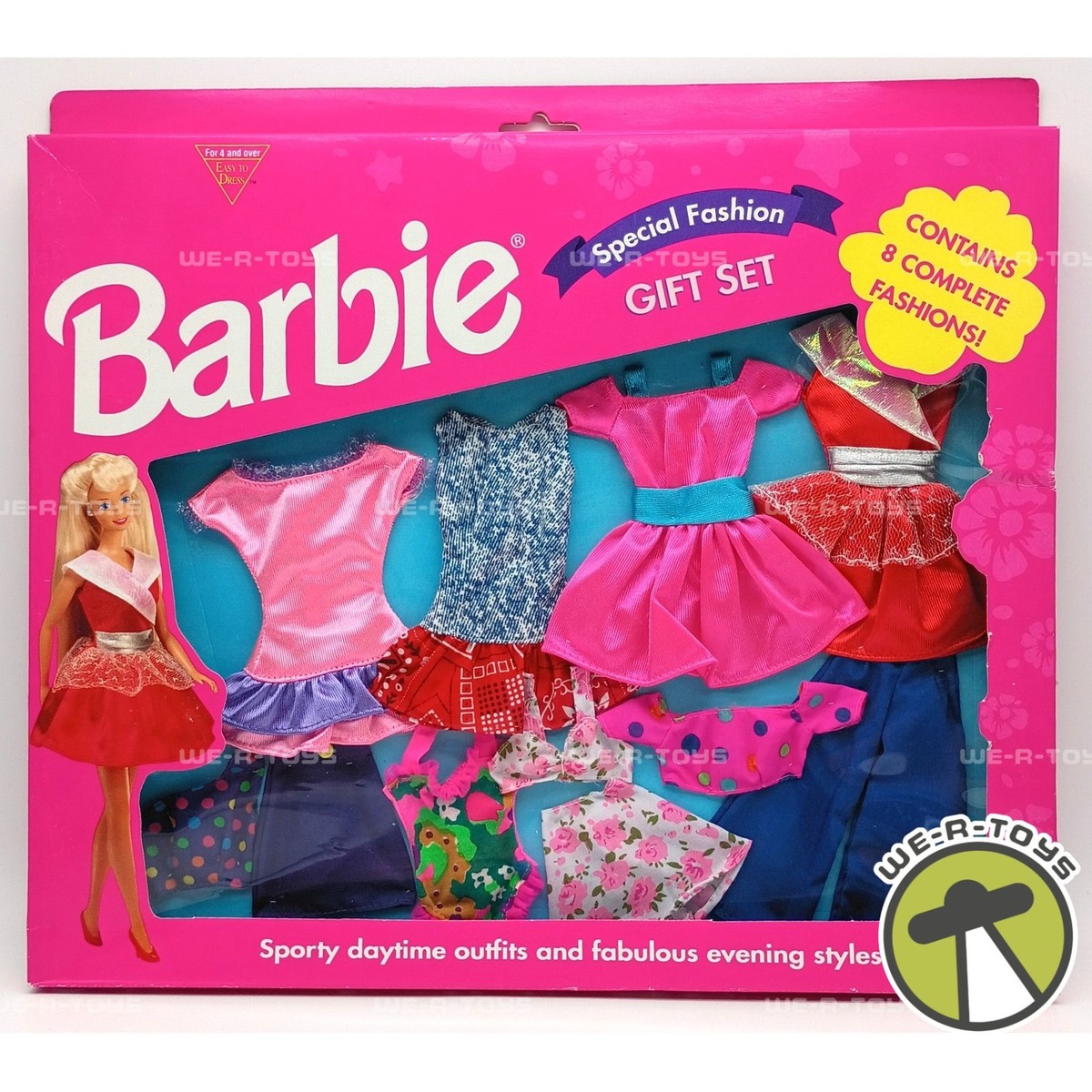 Barbie Special Fashion Gift Set 8 Complete Fashions Sporty