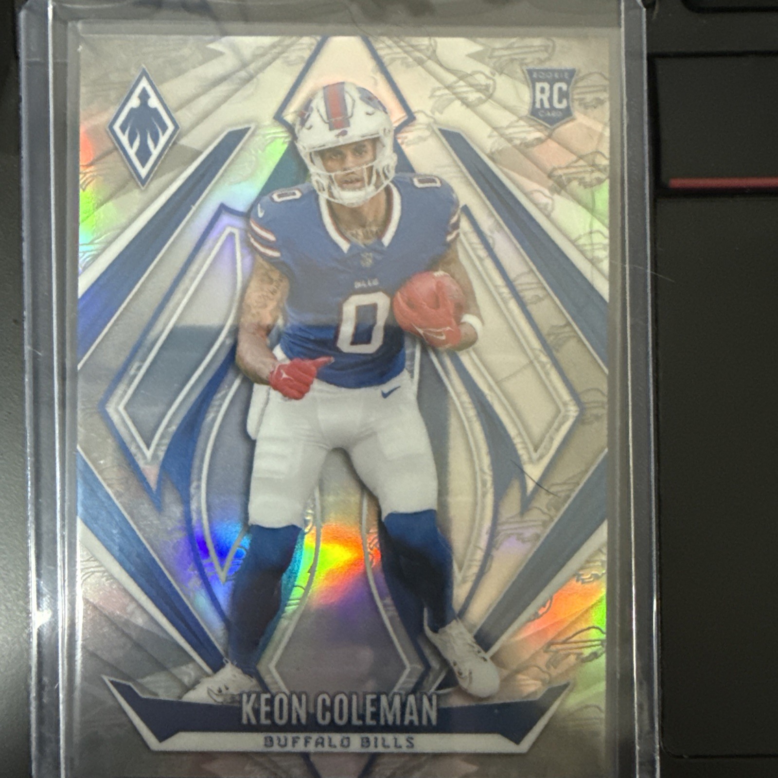 2024 Panini Phoenix - Rookies Keon Coleman #213 Team Logos /299 (RC)