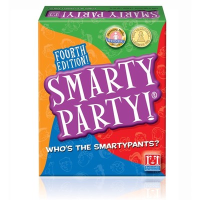 New - R&R Games Smarty Party Game - Ages 10+ | 3-8 players