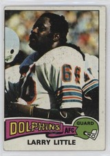 1975 Topps Larry Little #499 HOF 10ou