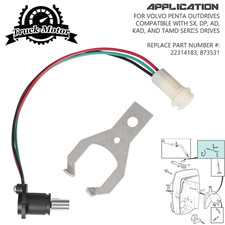 Kit sensore potenziometro/assetto per Volvo Penta 290, SP, DP 873531 22314183
