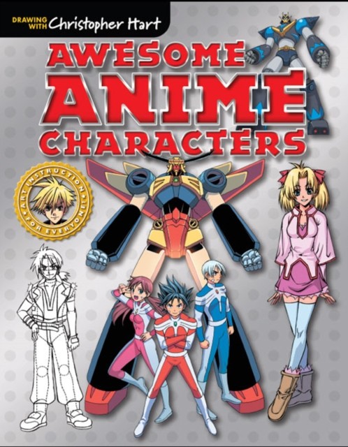 Awesome Anime Characters by C Hart Paperback NEW - Image 4