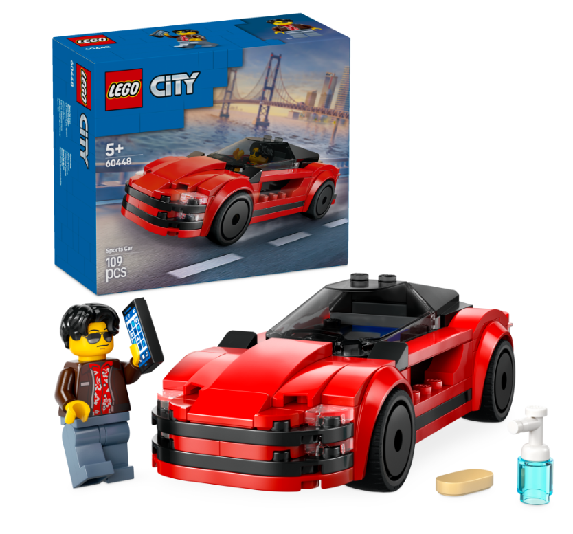 Lego® City Jungen 60448 Roter Sportwagen - Bild 3