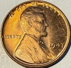 1947 P Lincoln Wheat Cent Choice BU RD #912